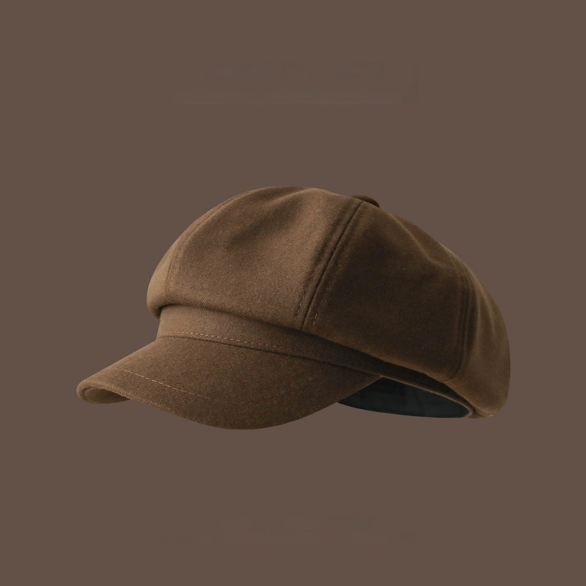 Brown Beret Women's Retro Elegant Hat