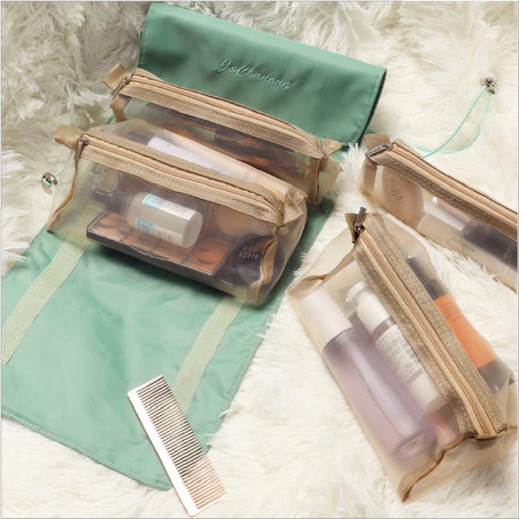 4pcs Cosmetic Bag Foldable Travel Bag - Eshtree