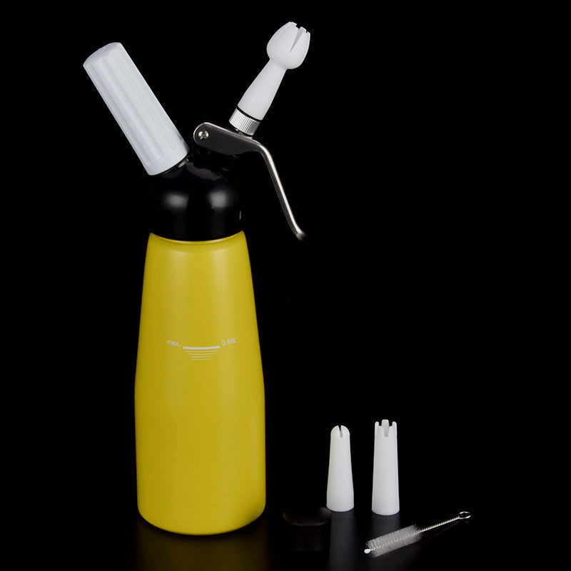 Fancy Coffee Aluminum Cream Gun Milk Frother 0.5Lto1L Cream Froth Milk Frother