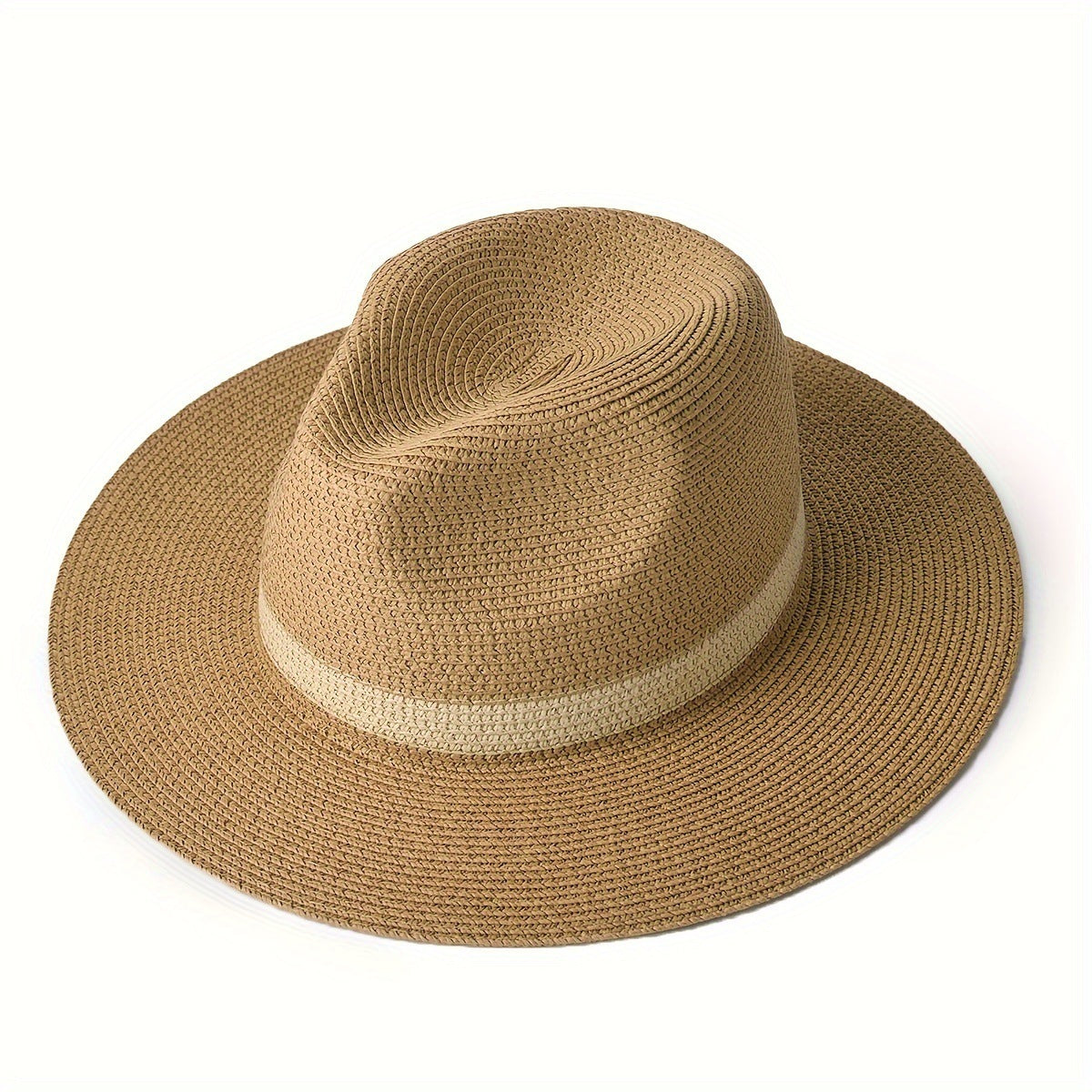 Hot Selling Panama Hat Summer Men's And Women's Vacation Beach Straw Hat