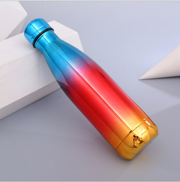 Hot Hot Hot Stainless Steel Vacuum Flask Hot Water Outdoor Sport Thermal Water Bottle 500ML Coke Bottle