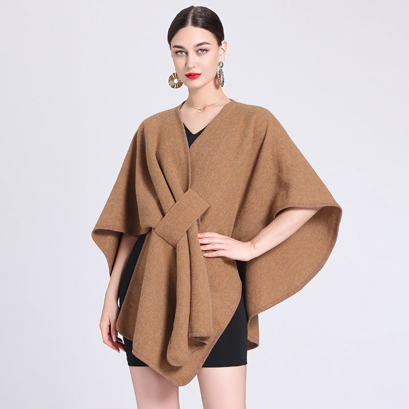 Fashion Shawl Cape Outer Wear