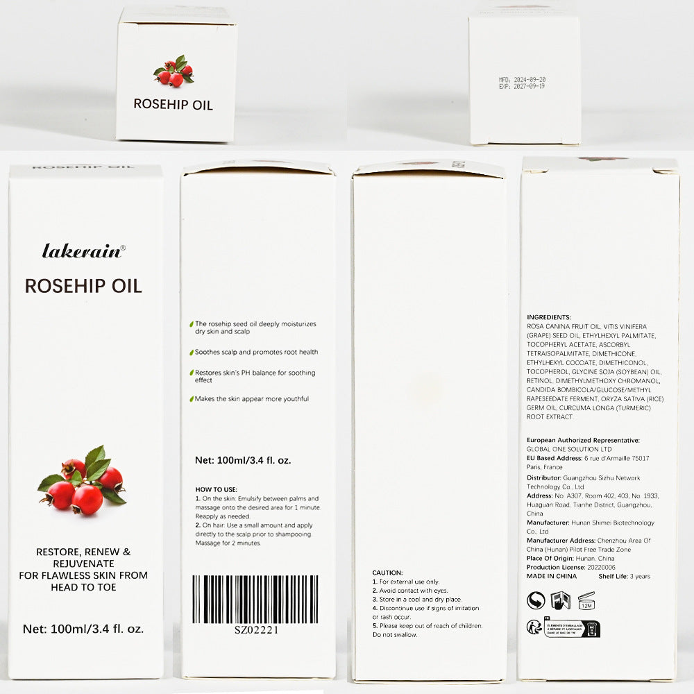 Rosehip Seed Oil Hair Care Fluffy