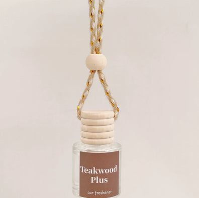 Auto Perfume Glass Bottle Car Aromatherapy Pendant Wood Aromatherapy