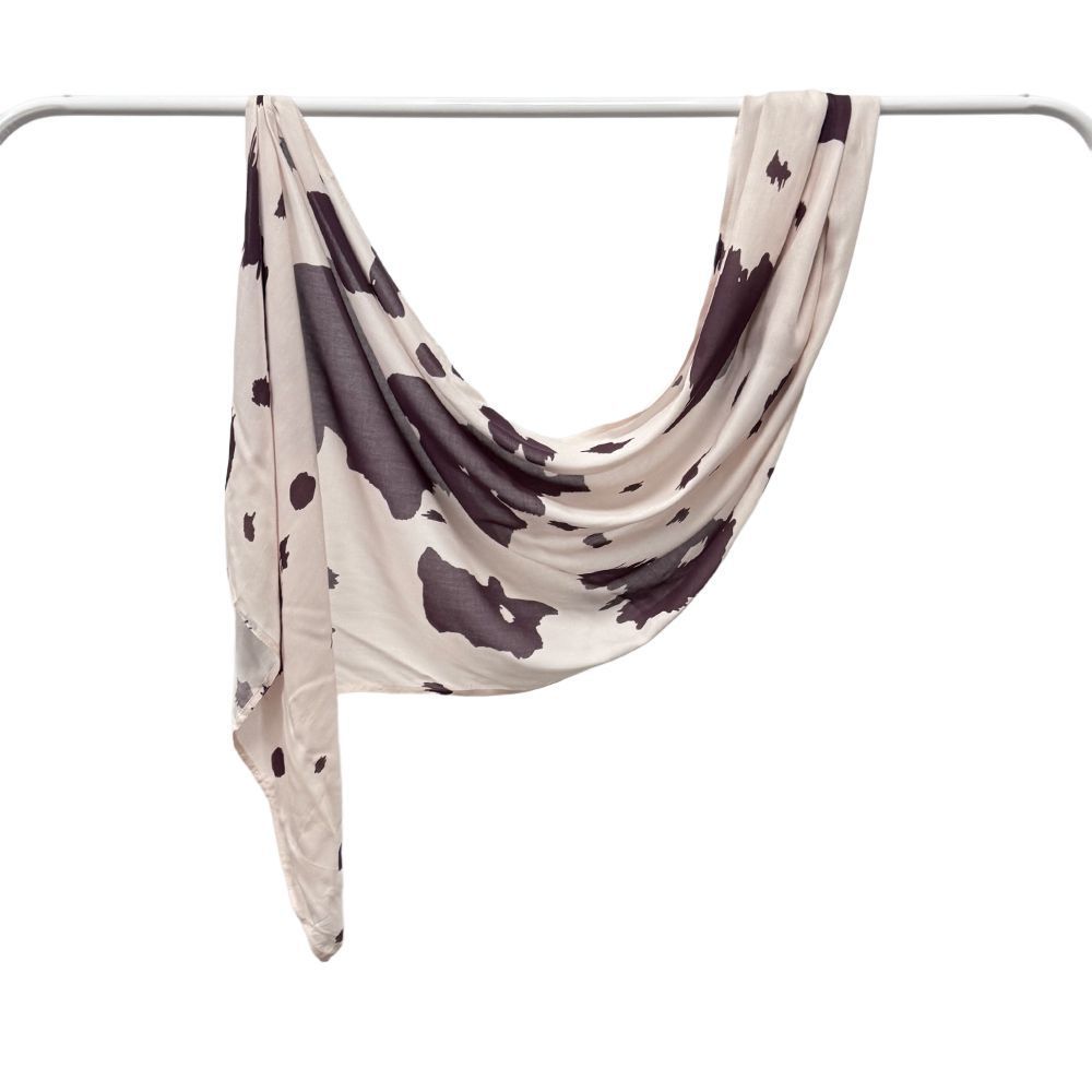 Modal Cotton Headscarf Marble Digital Printing