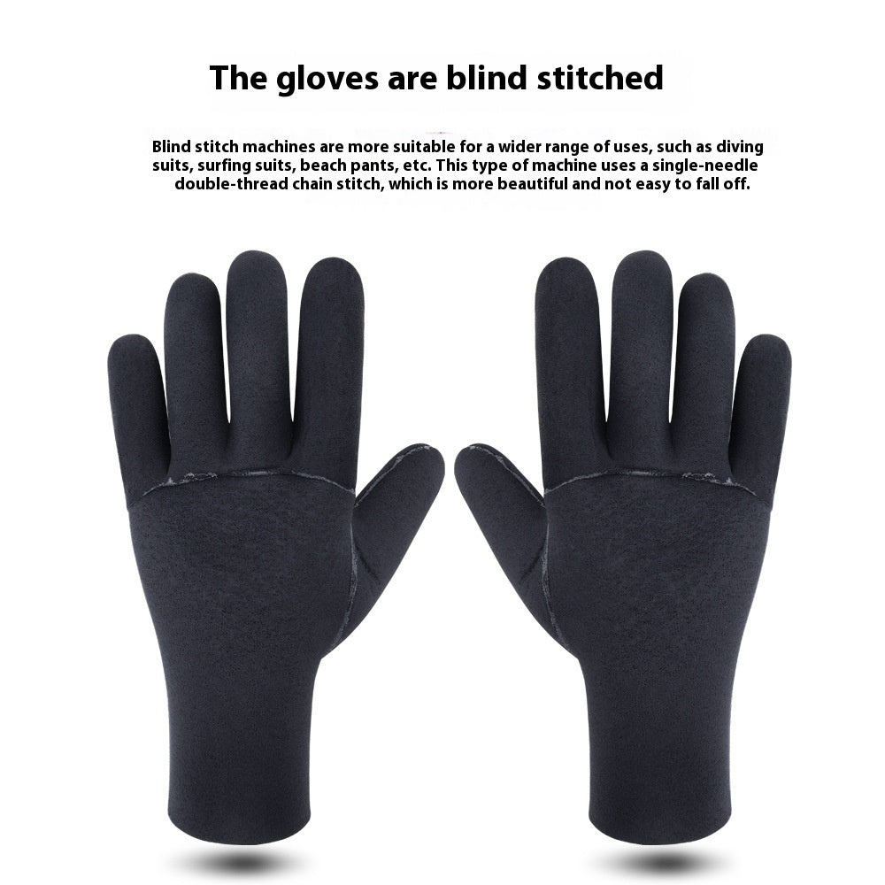 Outdoor Snorkeling Gloves Non-slip Wear-resistant Winter Swimming Gloves