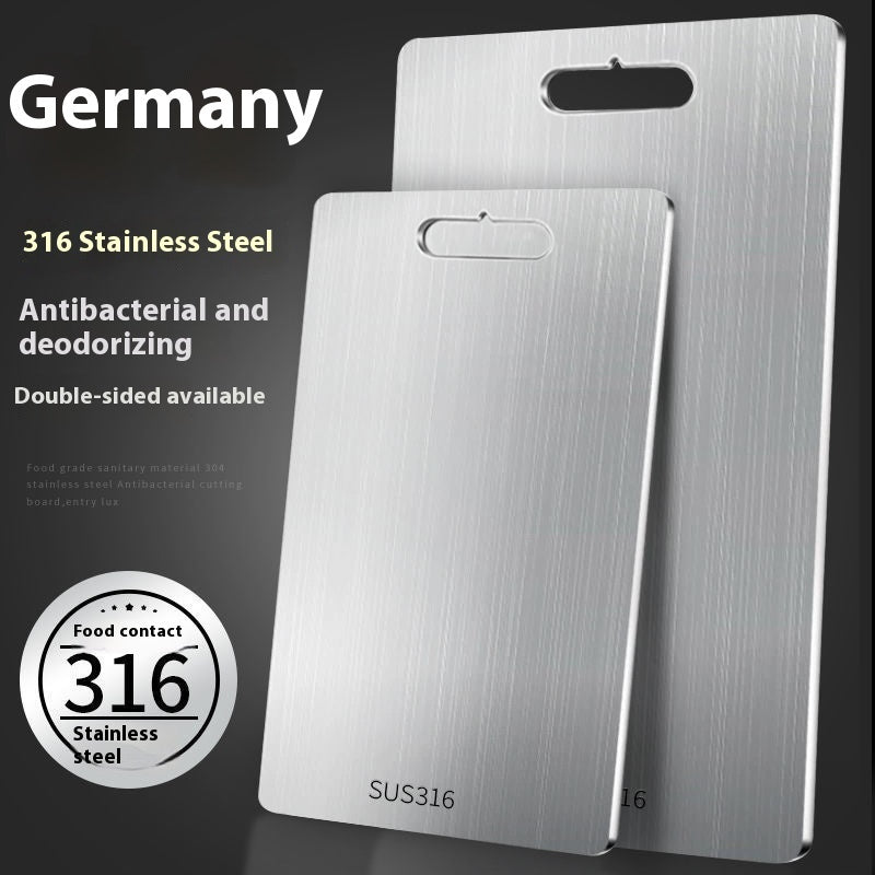 لوح تقطيع سميك مزدوج الجوانب من الفولاذ المقاوم للصدأ 304