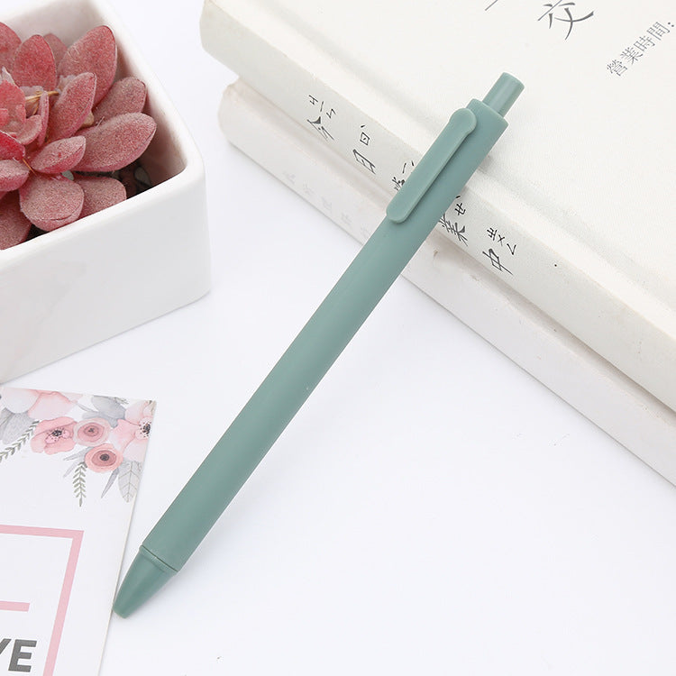 Morandi Macaron Press Gel Pen Learning Stationery