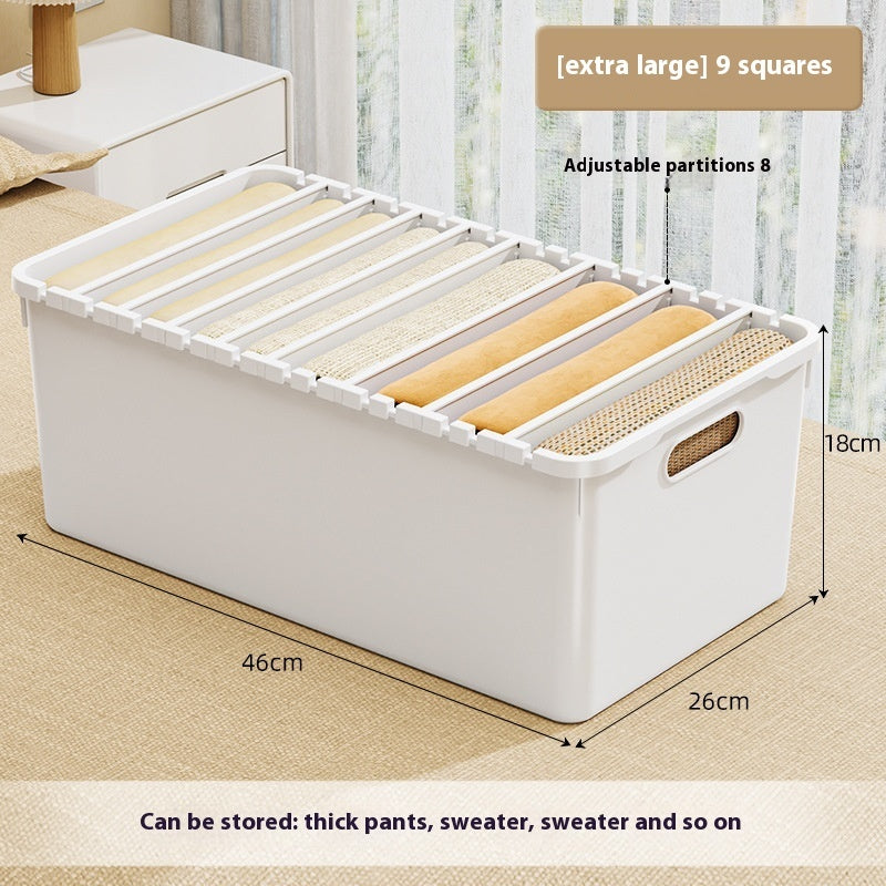 Clothes Storage Basket Household Clothing Finishing