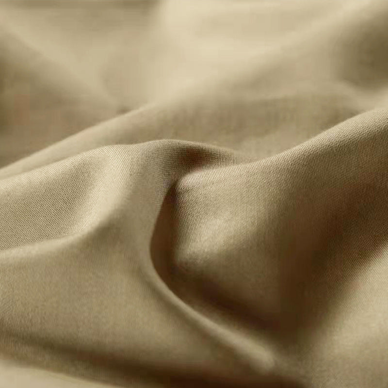 60S Pure Satin Long-staple Cotton Bedding Fabric Extra-wide Printed Fabric