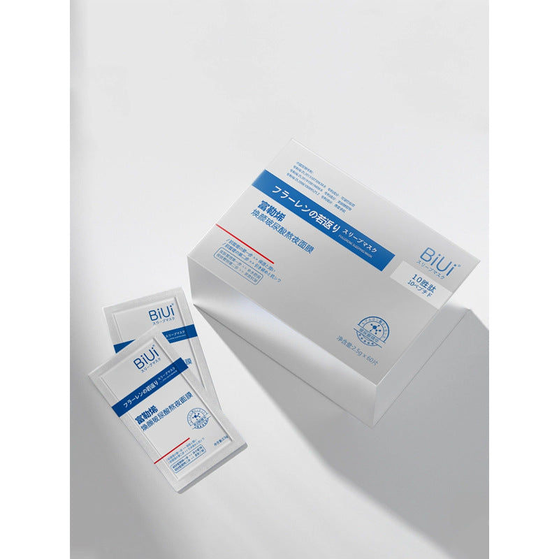 Face Brightening Hyaluronic Acid Staying Up Mask Daub-type Wash-free