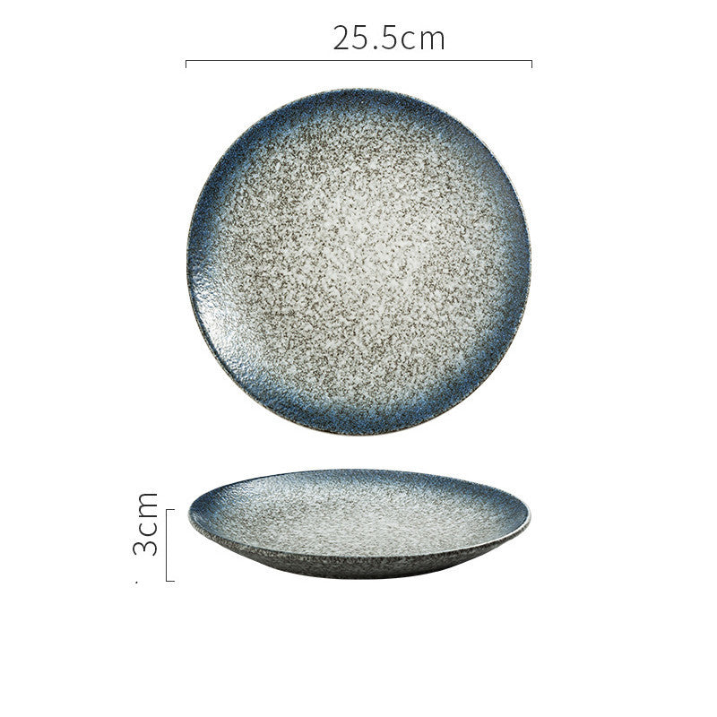 Japanese Tableware Household Ceramic Creative Steak Plate