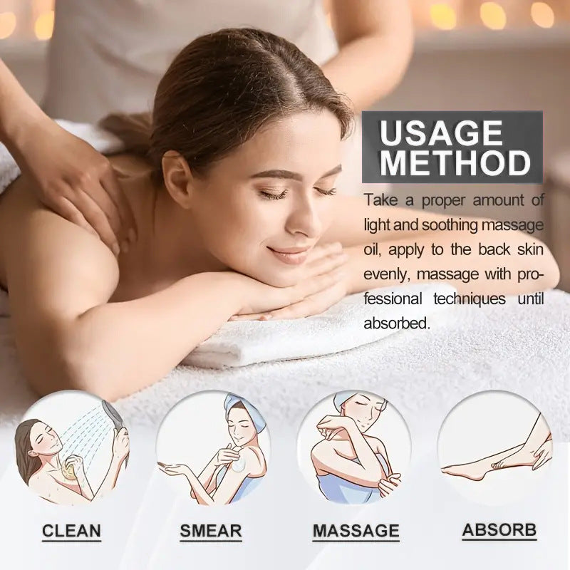 Lavender Massage Essential Oil Beauty Salon Scraping Massage