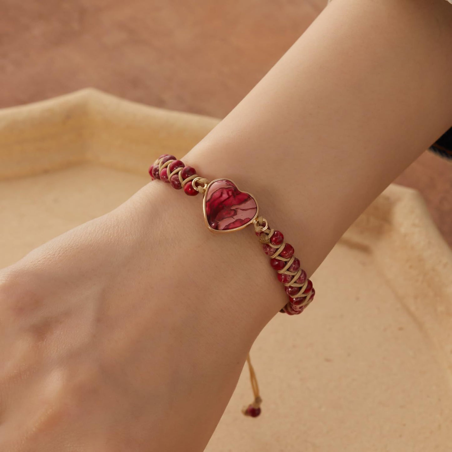 Vintage Handmade Inspirational Bracelet Beautiful Mother's Day Wrist Chain