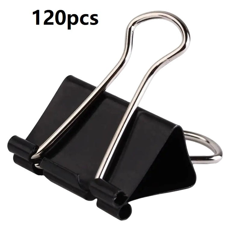 Hand Account Ticket Holder Black Long Tail Clip