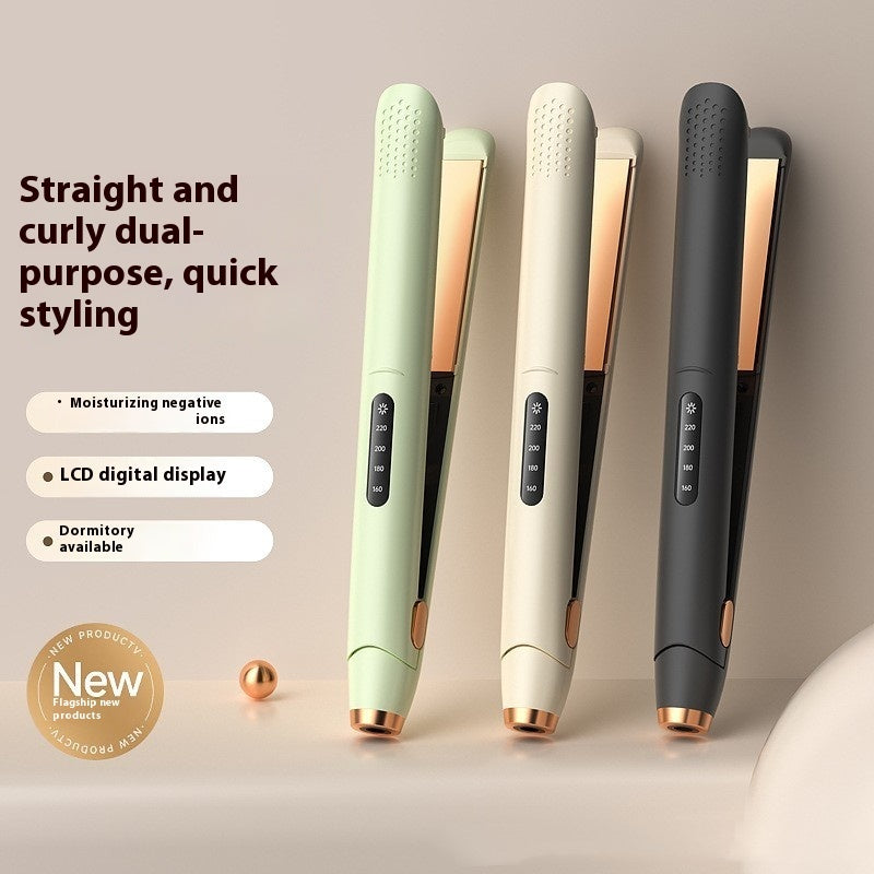 LCD Screen Hair Straightener Multi-gear Temperature Control Dual-use