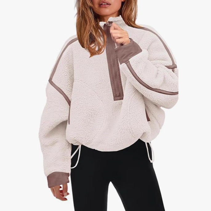 Autumn And Winter Warm Casual Jacket Plush