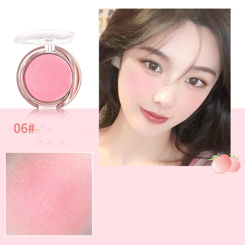Women's Fashionable Natural Polishing Blush With Fine Pearlescent Repair