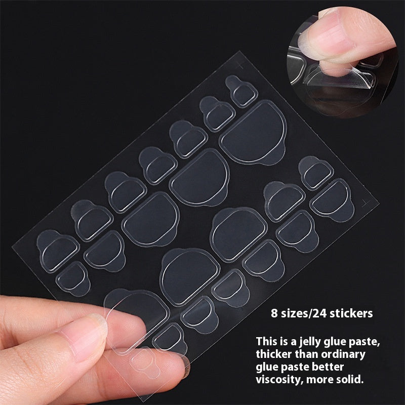 Manicure Wear Jelly Paste Ultra-thin Jelly Glue Fake Nail Patch