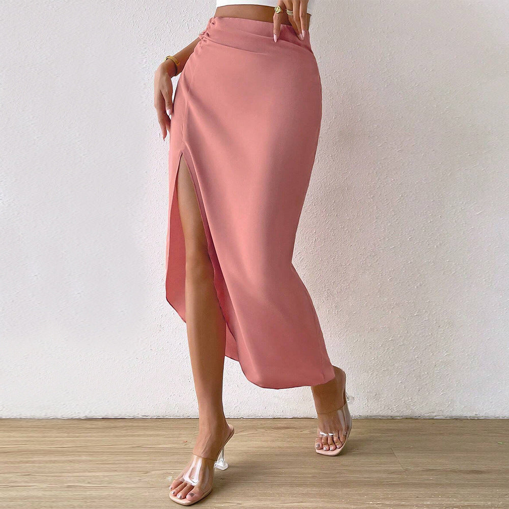 Stylish European And American-style Hip-hugging Skirt