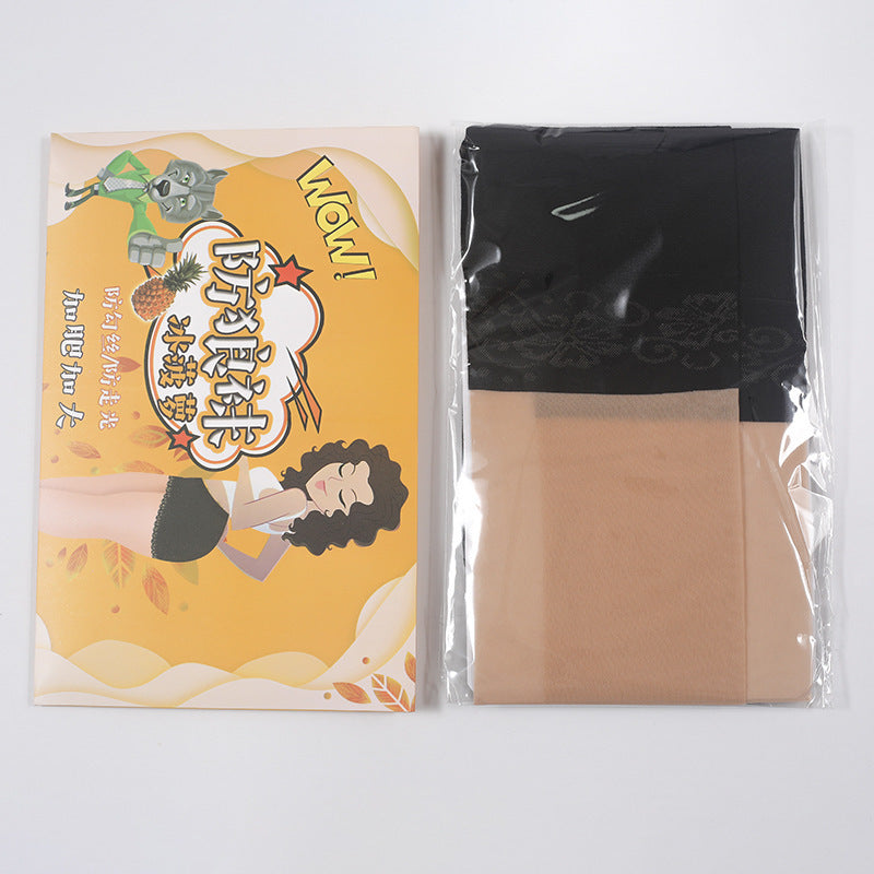 Anti-snagging Safety Pants Plus Crotch Plus Size Stockings