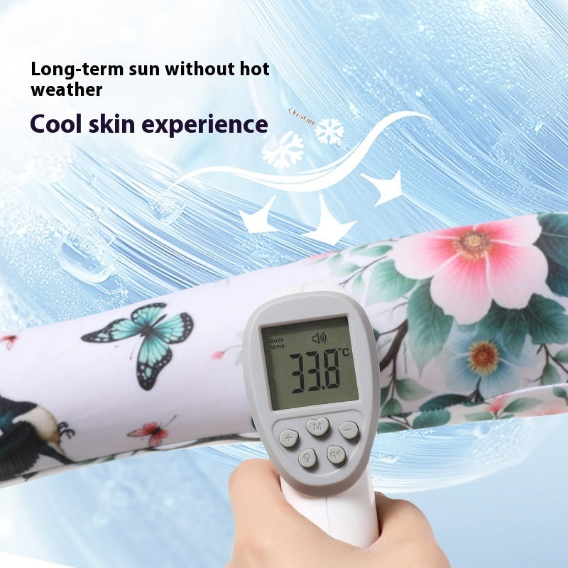Gardening Sun Protection Oversleeve Women's Sun Protection Cool Feeling Ice Sleeve