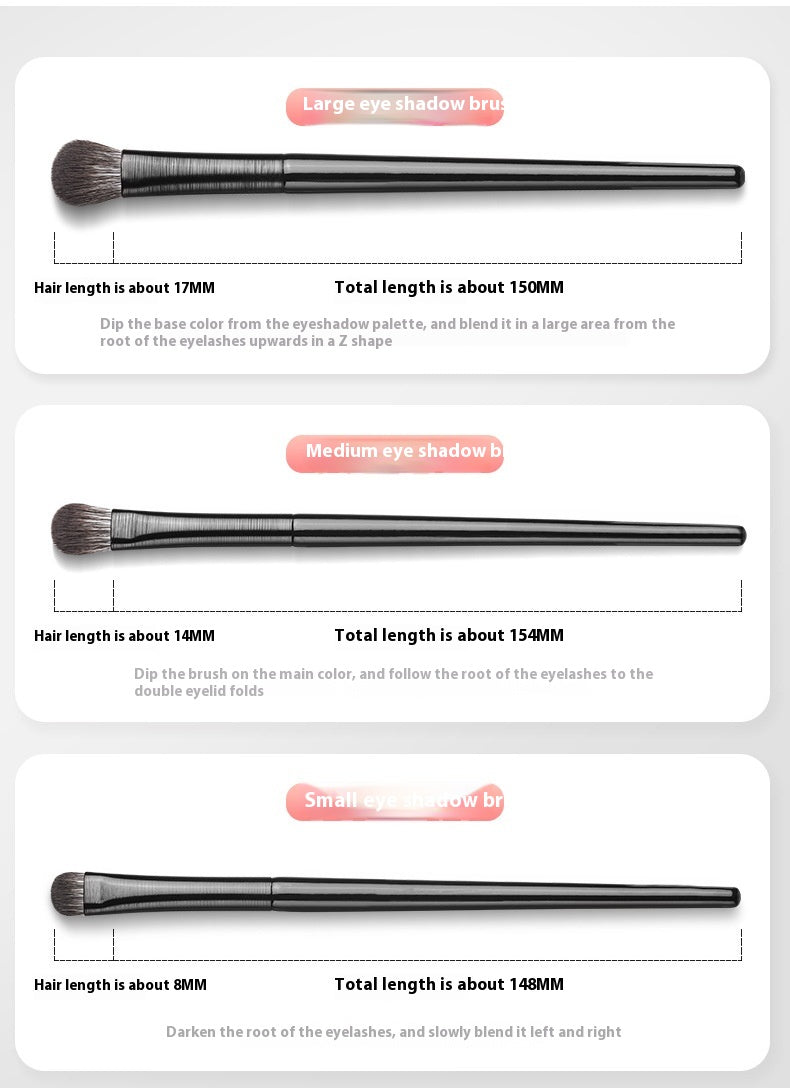 Eye Shadow Brush 6-piece Set Makeup Tools Beginner