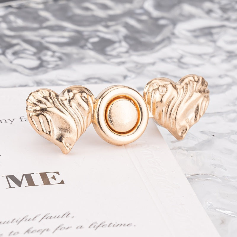 Waist Button Metal Buckle Nail-free Snap Fastener