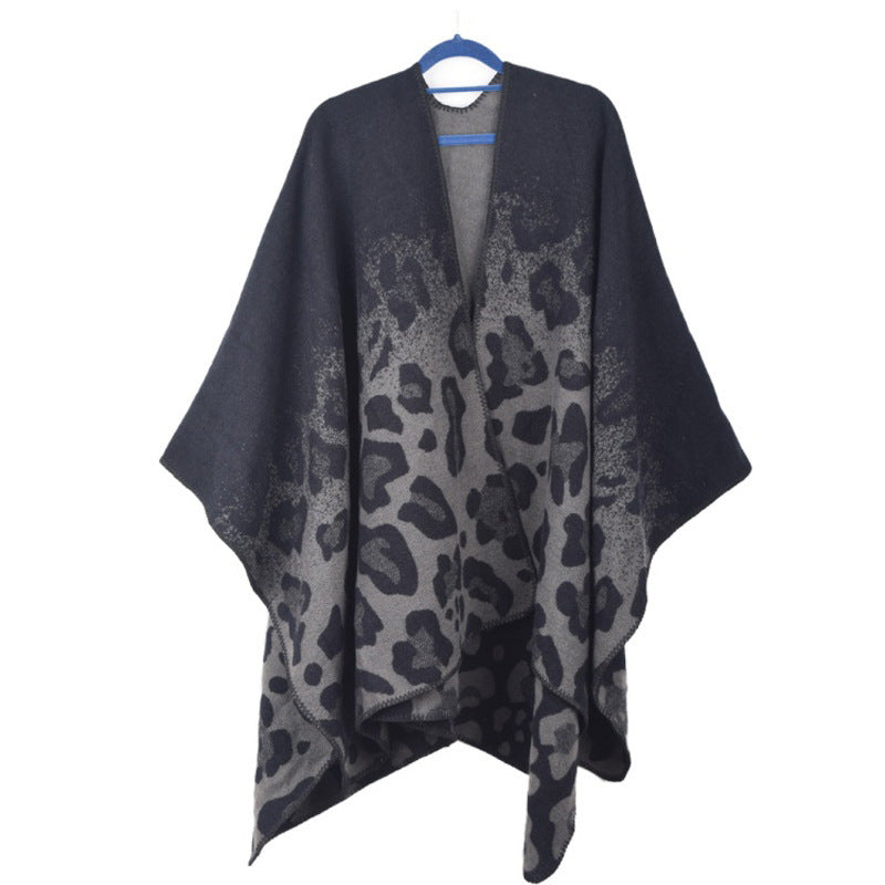 European And American Fashion Geometry Pattern Shawl Blanket Dual-use