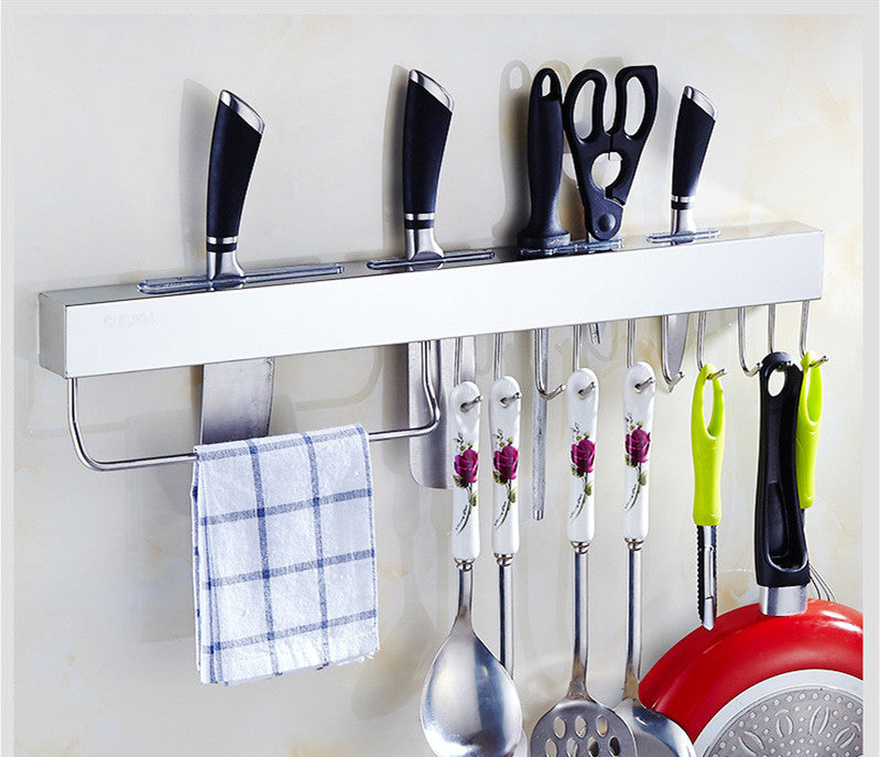 Magnet Knife Holder Kitchen Wall-mounted Perforation-free Magnetic Knife Storage Rack Magnet