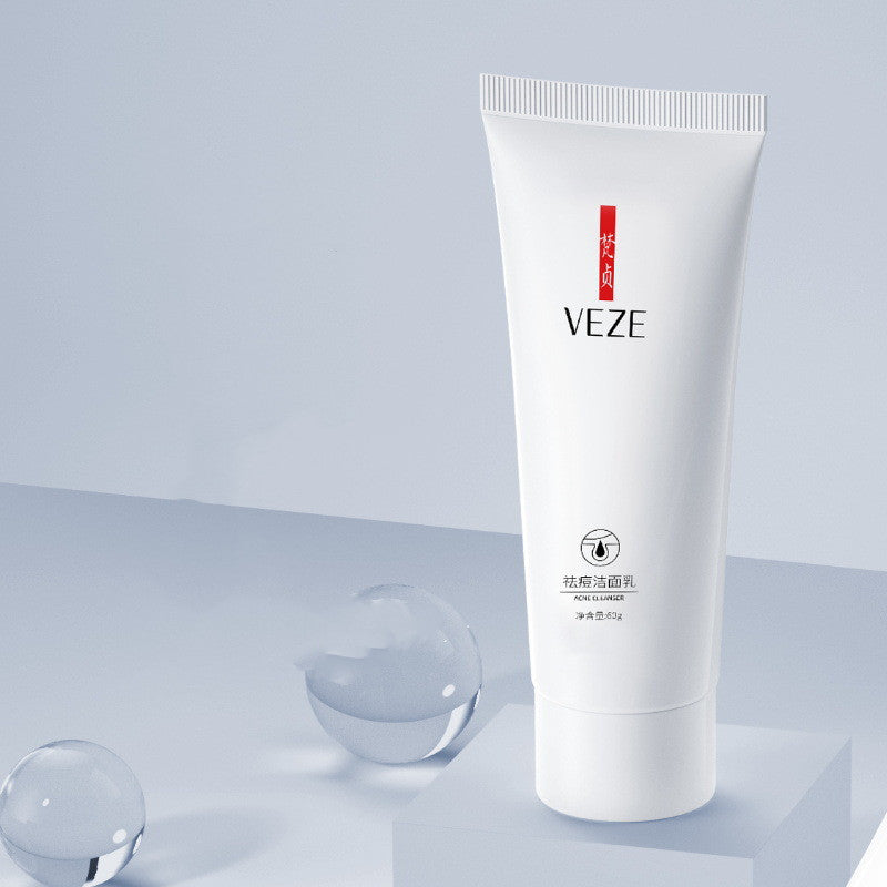 Women's Whitening Vitality Bright Hydrating Moisturizing Nourishing Skin Deep Cleansing Acne Removing Facial Cleanser