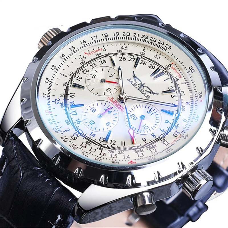 Mens Stylish Casual Multi-function Mechanical Watch