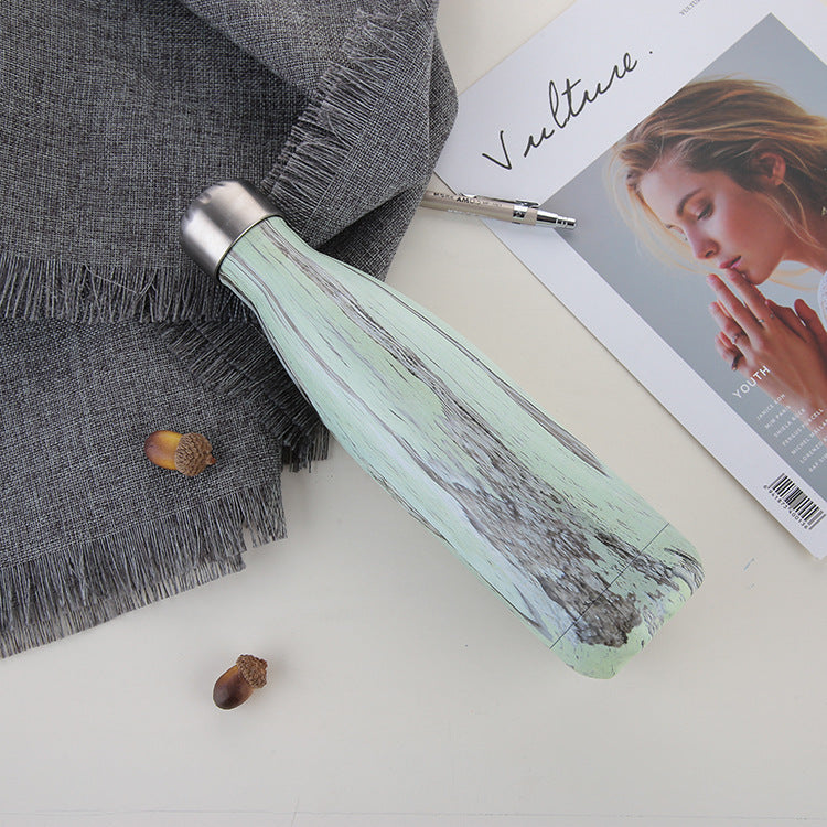 Hot Hot Hot Stainless Steel Vacuum Flask Hot Water Outdoor Sport Thermal Water Bottle 500ML Coke Bottle