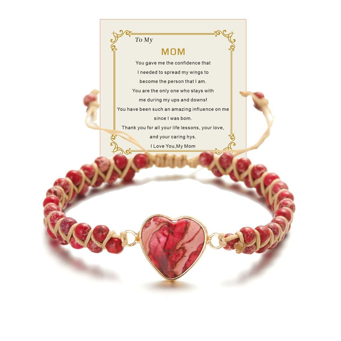 Vintage Handmade Inspirational Bracelet Beautiful Mother's Day Wrist Chain