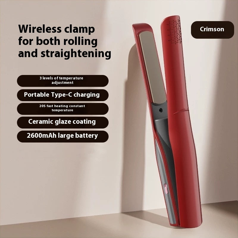 Radio Splint Hair Straightener Portable USB Charging
