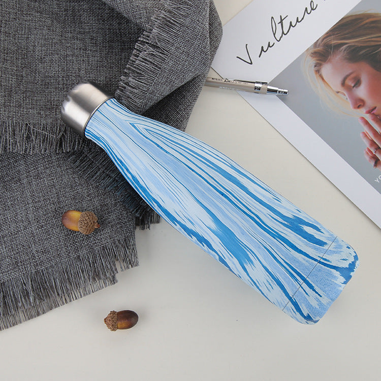 Hot Hot Hot Stainless Steel Vacuum Flask Hot Water Outdoor Sport Thermal Water Bottle 500ML Coke Bottle