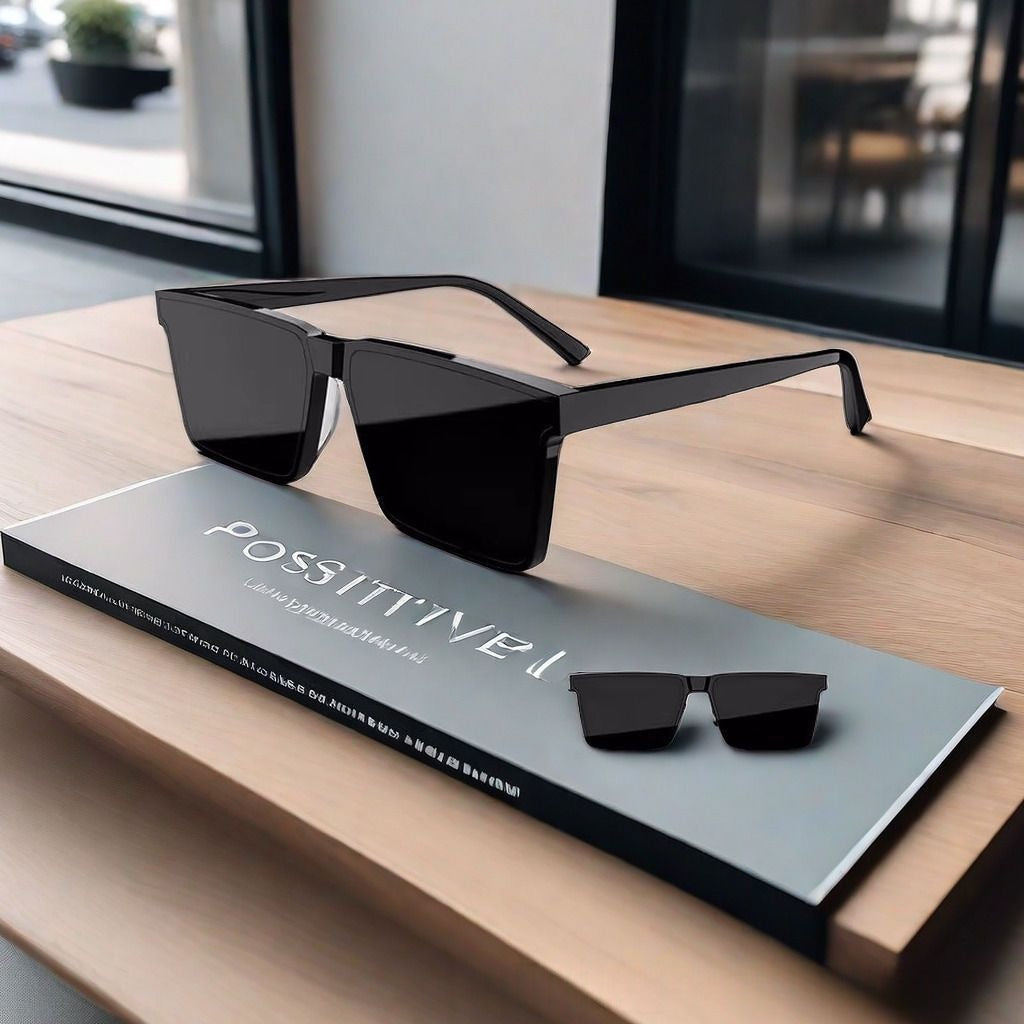 Men's High-definition Sunglasses With Plate Box