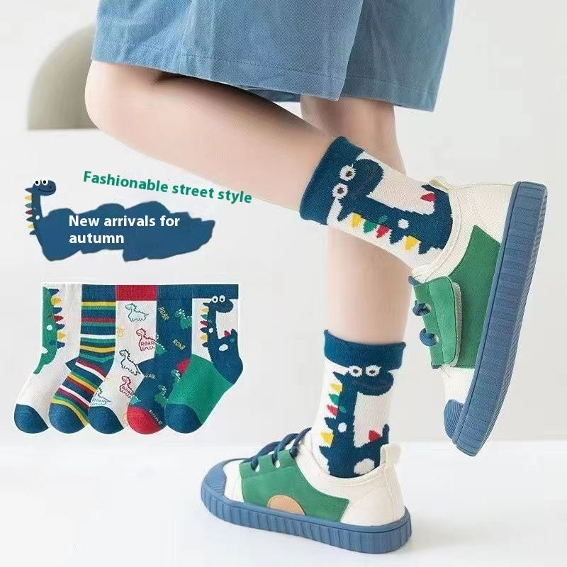 Mid-calf All-match Socks For Boys And Girls