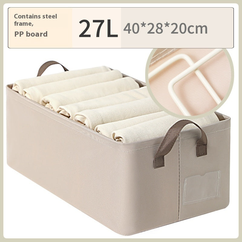 Morandi Clothing Storage Basket Finisher Household Fabrics