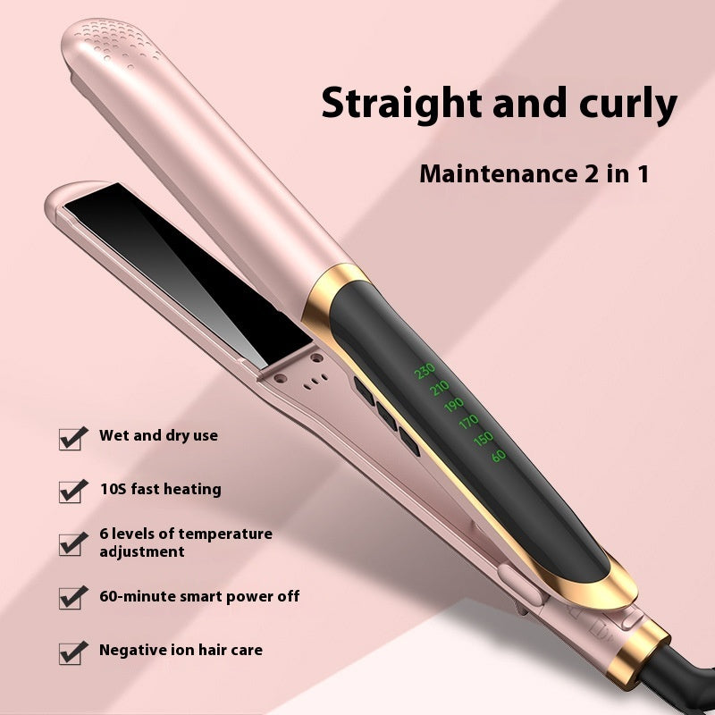 Hair Straighter Non-hurt Mini Roll Dual-purpose Anti-scald Hair Straightener Hair Curler