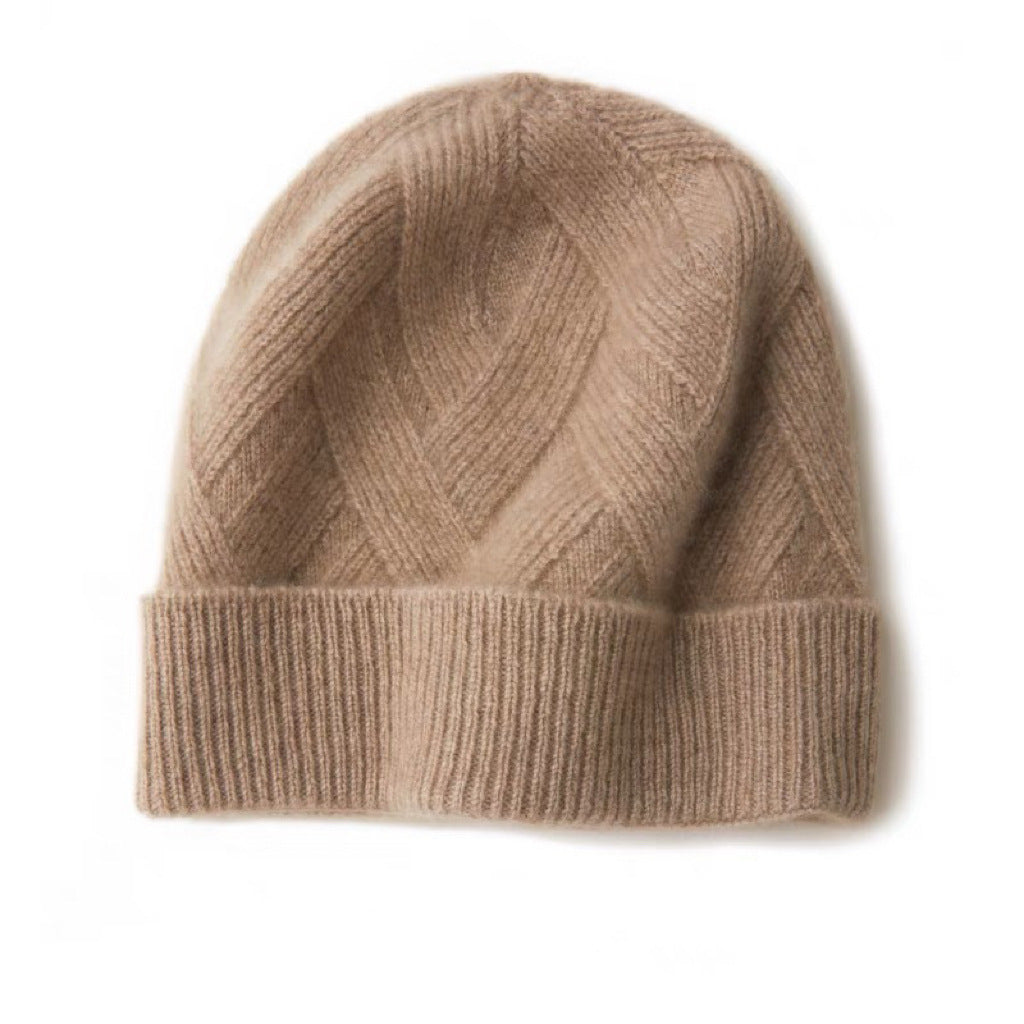 Autumn And Winter Pure Wool Hat Warm Outdoor Fashion Women's