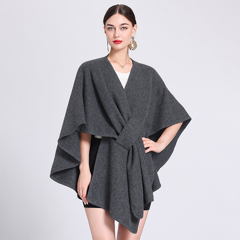 Fashion Shawl Cape Outer Wear