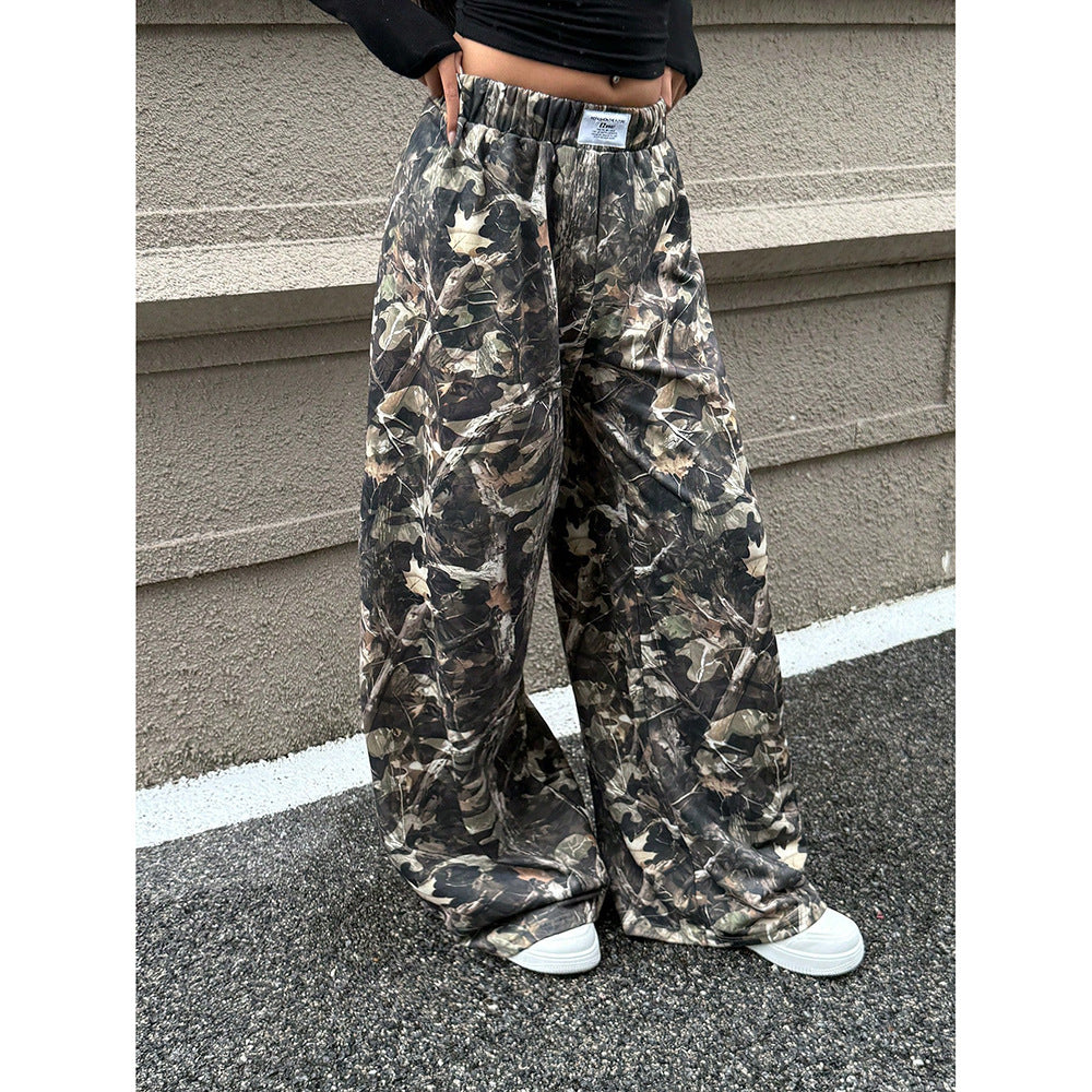 Comfortable Loose High Waist Wide-leg Pants Ins Fashion