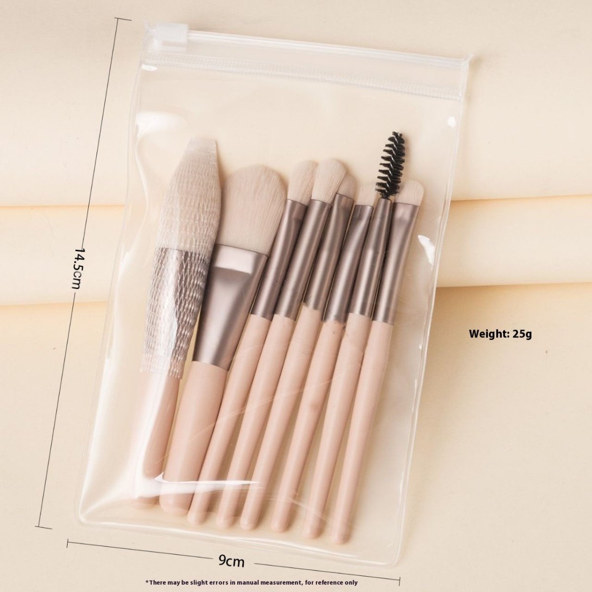 8 PCs Makeup Brushes Suit Portable Beauty Tools - Eshtree