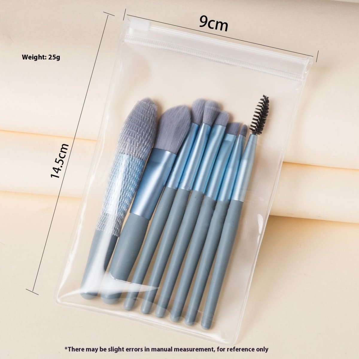 8 PCs Makeup Brushes Suit Portable Beauty Tools - Eshtree