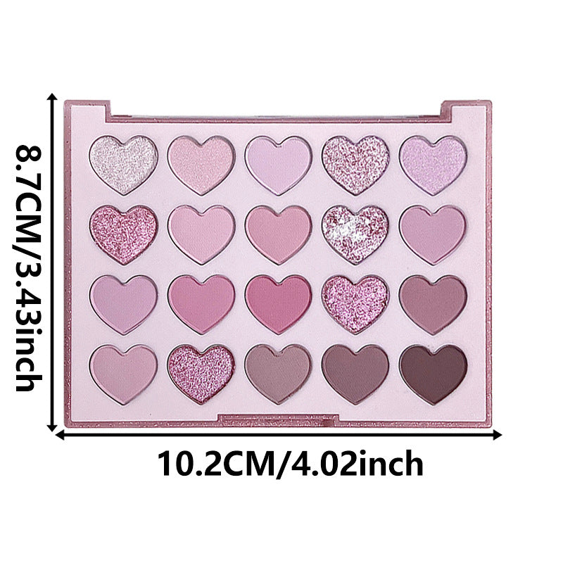 20-color Eyeshadow Palette Matte And Shimmer