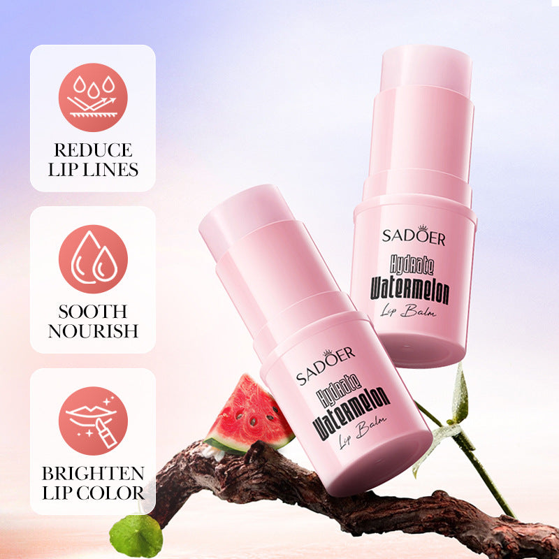 Nicotinamide Moisturizing Watermelon Lip Balm