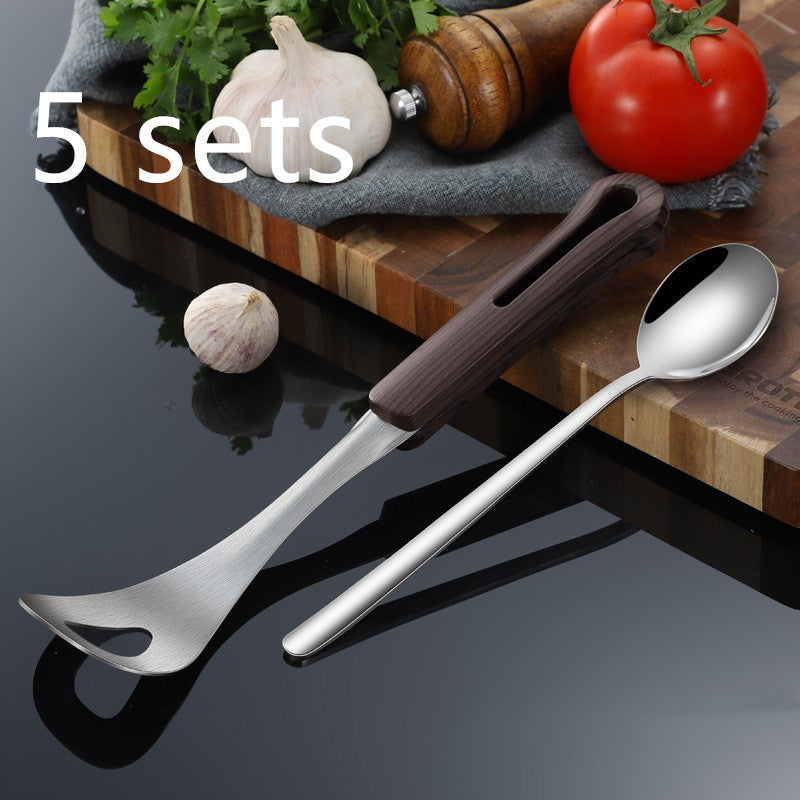 قالب صانع كرات اللحم المصنوع من الفولاذ المقاوم للصدأ وملعقة أدوات الطبخ DIY