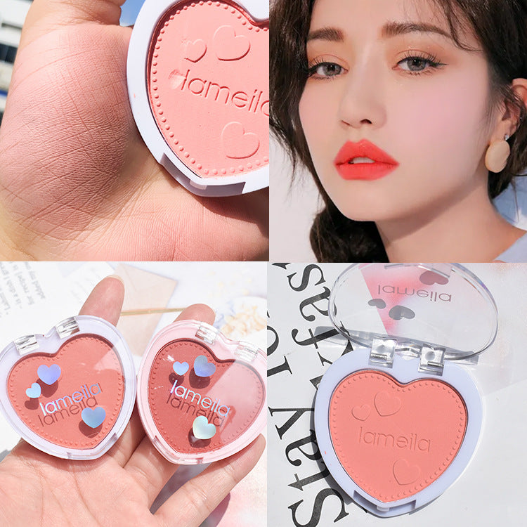 Schoolgirl Rouge Blush Pan Nude Makeup Repairing