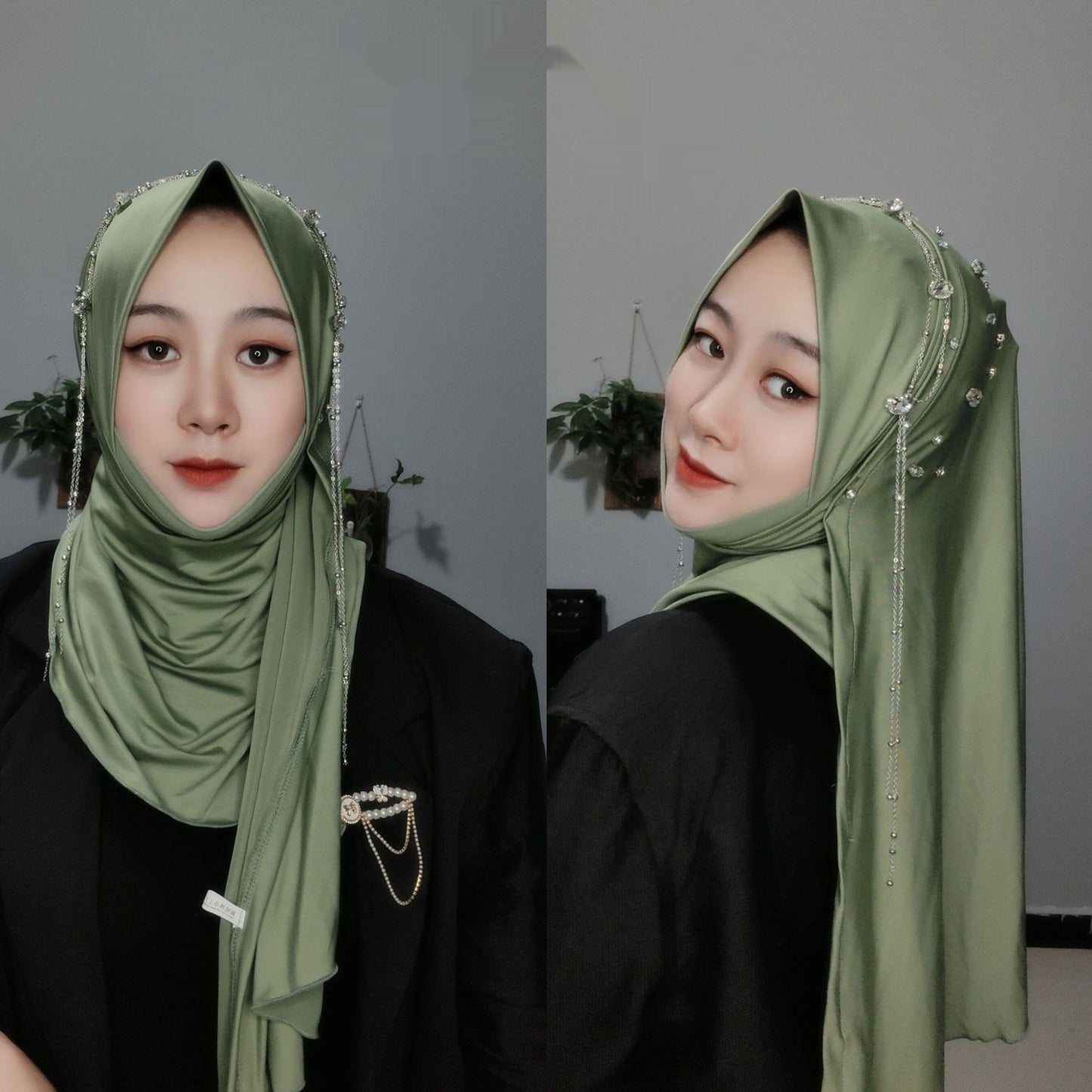 Milk Silk Double-sided Tassel Heavy Industry Winding Towel New Scarf